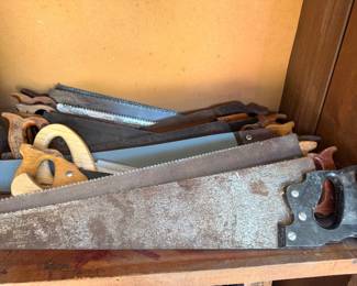 Vintage and Antique Hand Saws