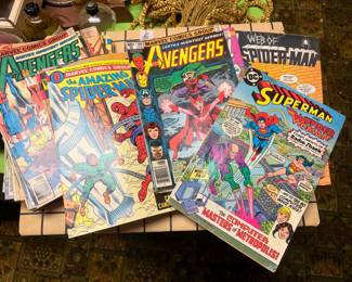 Vintage DC and Marvel Comics 