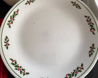 Corning Corelle "Holly Days"  Service for 20