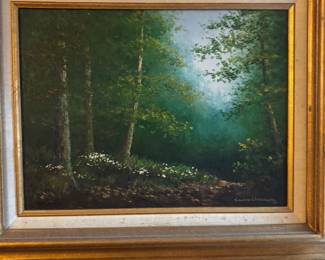 Painting by Edward Warnagiris