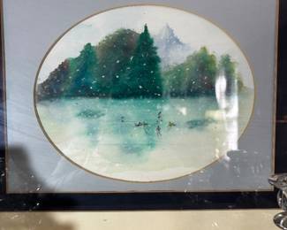 R. Miner Painting