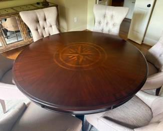 Tommy Bahama Kingstown bonaire dining table. 60" round, extends to 80"