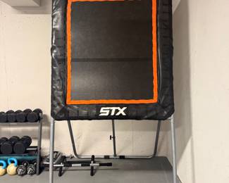 STX lacrosse bounce back net