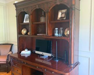 Hooker Furniture Executive Desk with Credenza