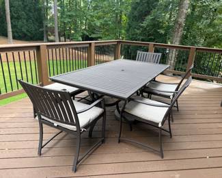 6 Piece outdoor dining set
