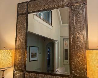 Uttermost Champagne Victorian Mirror