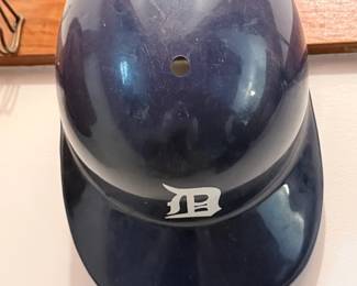 Detroit Tigers D Logo Baseball Helmet