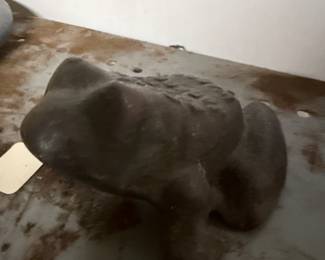 Vintage Cast Iron Frog Doorstop