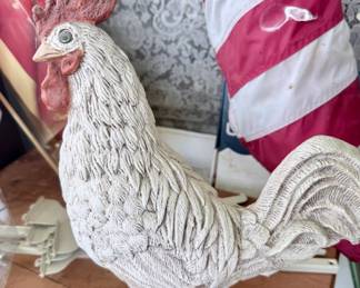 Vintage Universal Statuary Rooster Figurine