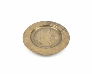 Aladdins Lamp Brass Plate