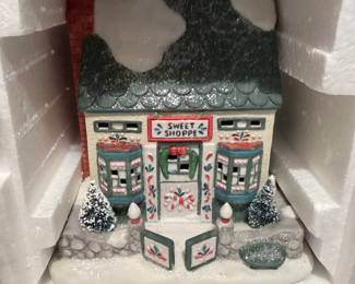 Prettique, Inc. Sweet Shoppe Christmas Village House