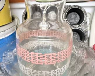 Hazel Atlas Royal Lace Pattern Glass Pitcher