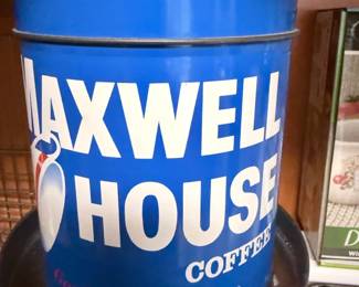 Maxwell House Coffee Tin