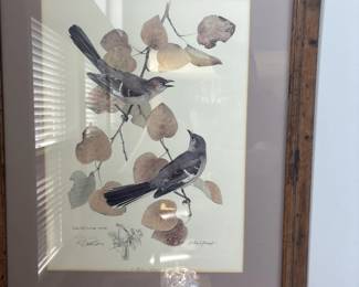 Original signed painting by famous wildlife artist ken carlson