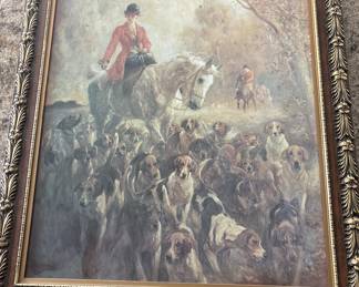 Antique oil painting