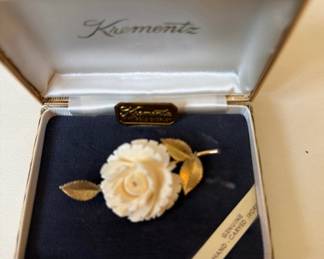 14k gold overlay pin
