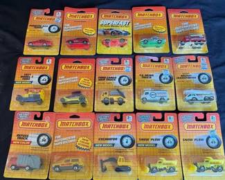 NIB Matchox Cars