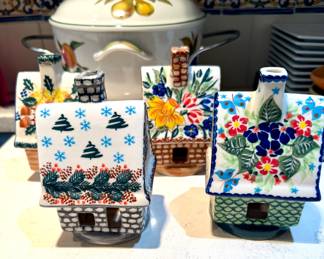 Coleslaw Polish Pottery Houses