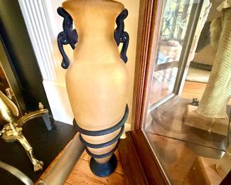 17"  Blown Glass Vase