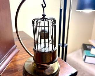 German-J.Kaiser Bird Cage Clock
