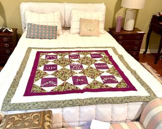 Pottery barn Style Queen Bed