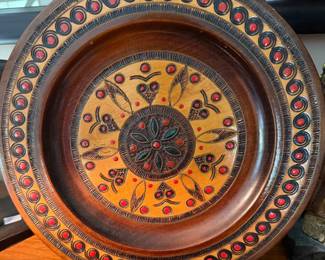 Hand carved Polish folk art