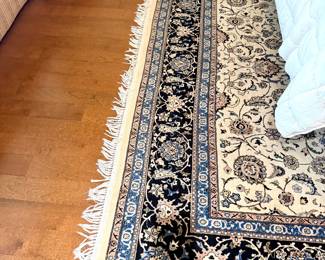 Karastan Indigo Tabriz Rug (?)