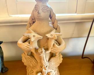 Teodora Blanco Clay Figure