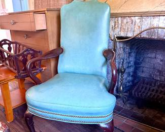 Leather Palor Armchair