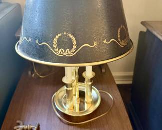 Brass Bouillotte Table Lamp