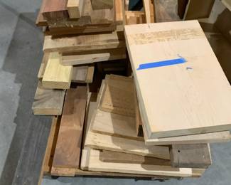 More exotic wood ends