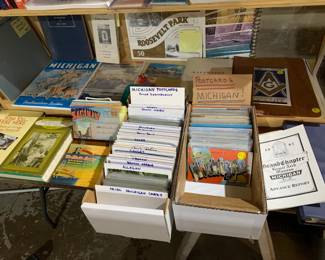 Michigan Postcards and Ephemera