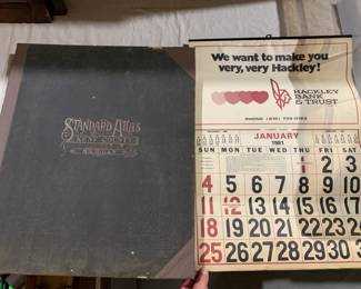 One of a few antique Plat Books