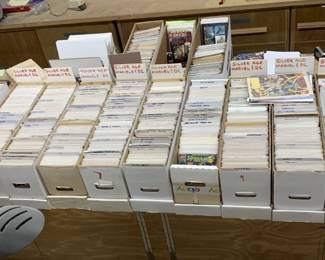 Silver age and Modern age Comic Books