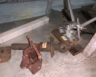 Skeet Thrower and Nautical Iron
