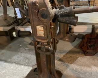3 Antique Railroad Jacks. 