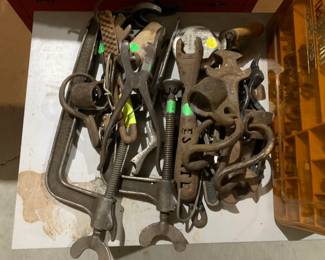 Many antique Tools yet to be sorted