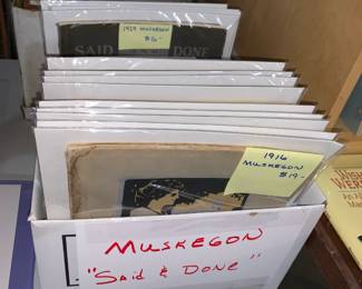 Many years Vintage Muskegon Said and Done