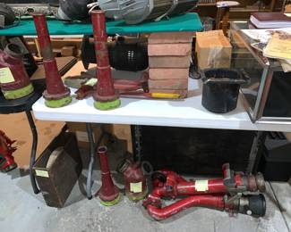 More Fire Equipment and a nice Glass Showcase