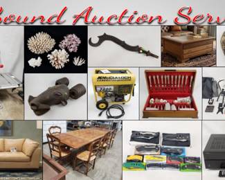 SAS African Masks, Generator, Furniture Online Auction