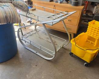 Vintage Woodard Bar Cart