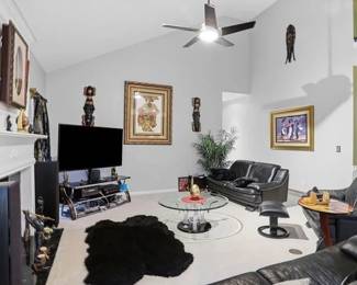 Livingroom Black Area Rug