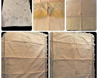 White Cotton Linen Mystery Lot