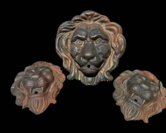 19th Centurystyle Lion Fountain Mask