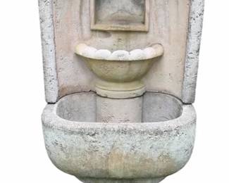 Basque Outdoor Wall Fountain