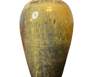 12 Charlie Craven Teagues Pottery Collaboration Vase 1982 Ash Glaze