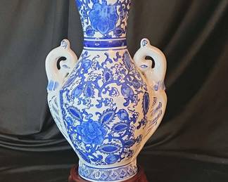14 Inch Porcelain ChineseStyle Vase