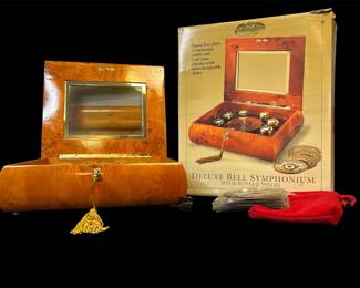 Gold Label Collection Deluxe Bell Symphonium With Burled Wood