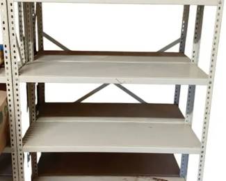 6Tiered Metal Shelving Pair