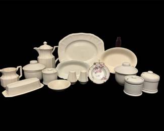 Kensington, Homer Laughlin More Whiteonwhite Dishes